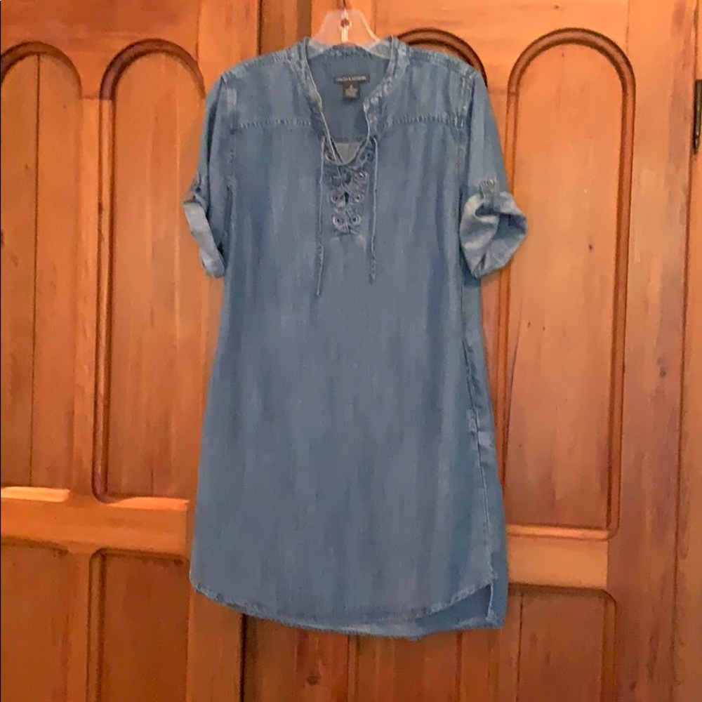 Casual simple Denim dress